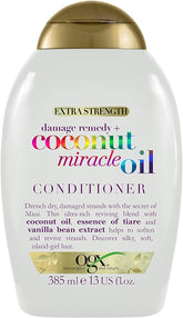 OGX DAMAGE REMEDY + COCONUT MIRACLE OIL CONDITIONER 385ML SPEACIAL OFFER